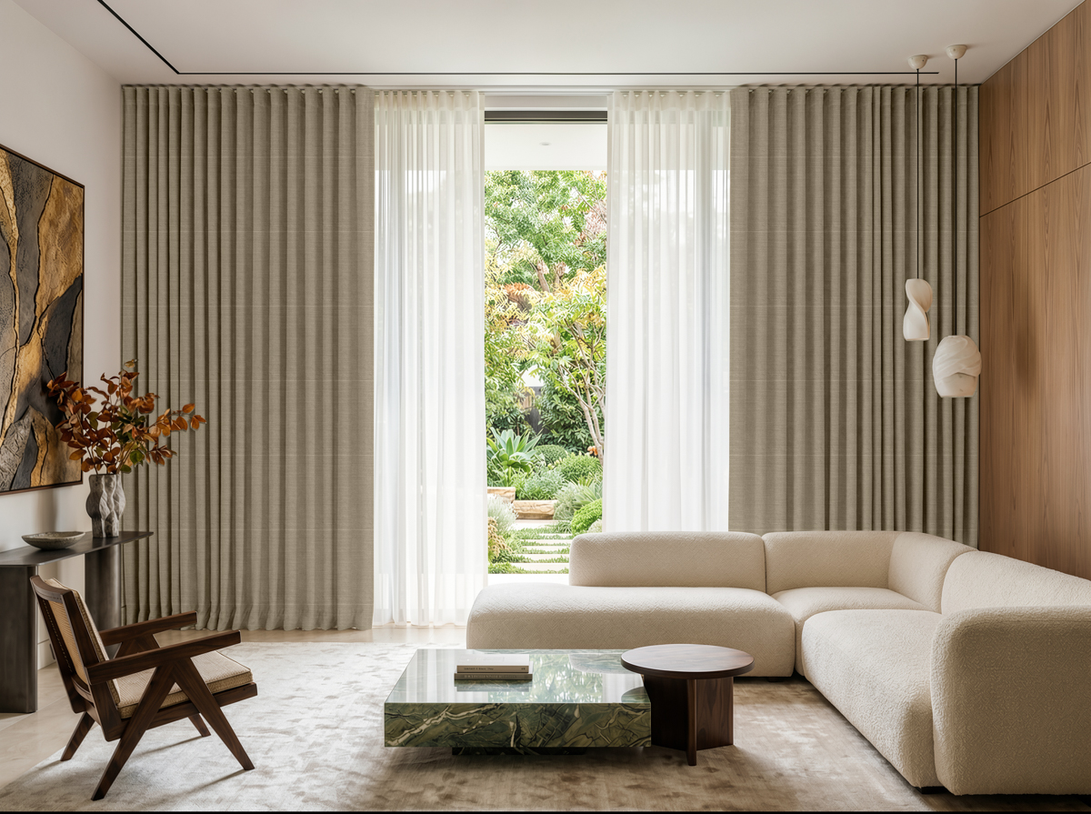 Motorised curtains